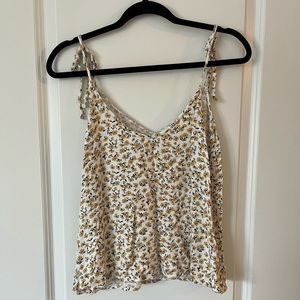 Abercrombie & Fitch floral tank top